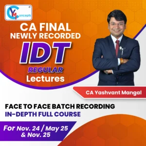 CA Final IDT In-Depth Full Course