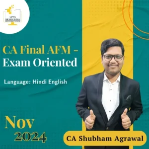 CA Final AFM Exam Oriented Batch