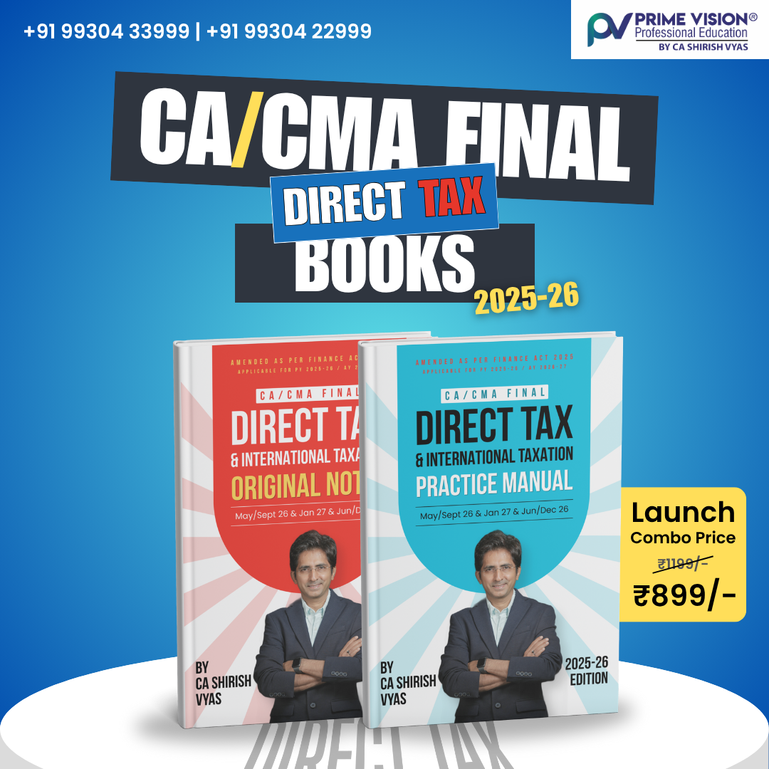 CA FINAL DT BOOKS