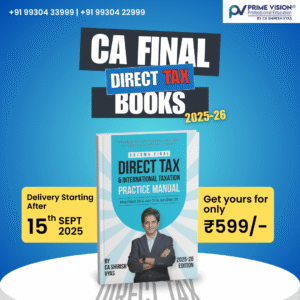 CA FINAL DT BOOKS PM SINGLE