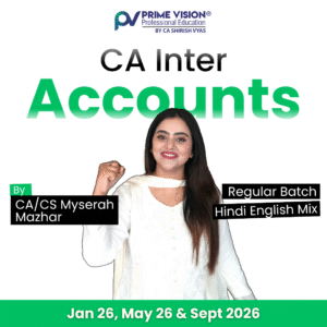 CA Inter Acc CACS Myserah Mazhar